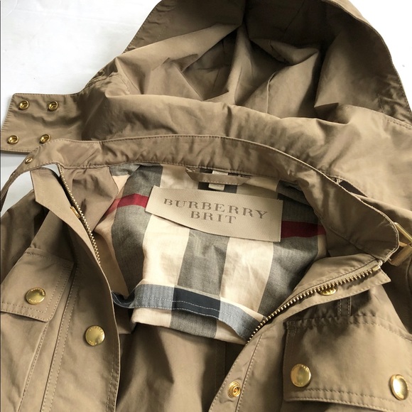 Burberry Jackets & Blazers - Burberry Brit Belted Cargo Jacket